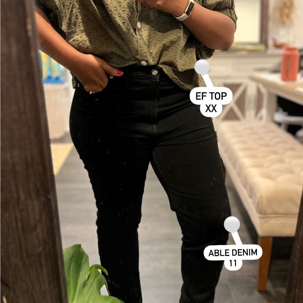 Able Black Skinny Jeans
